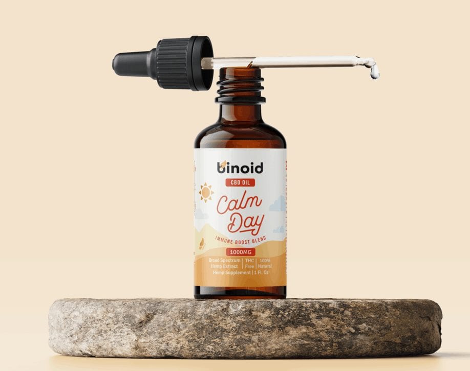 Binoid Calm Day Immune Boost CBD Oil
