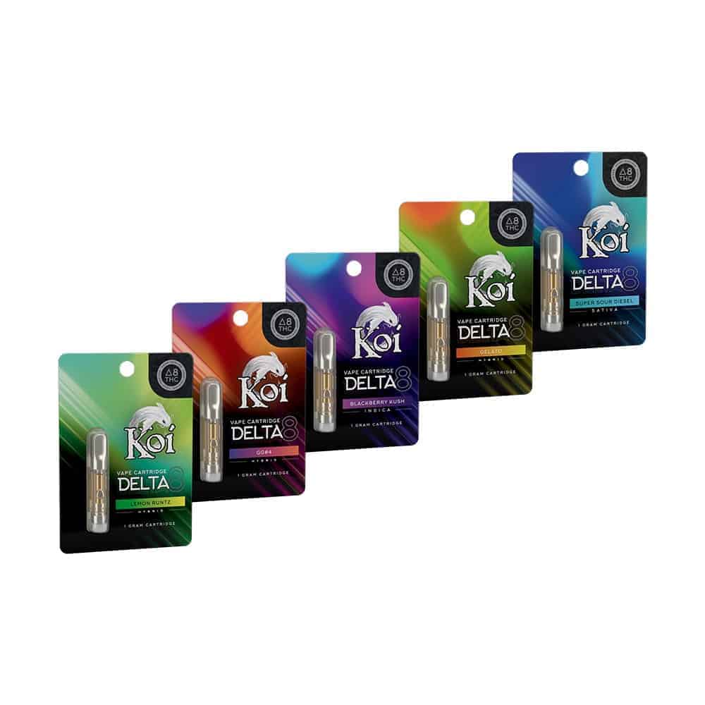 Koi Delta 8 THC Vape Cartridges Review