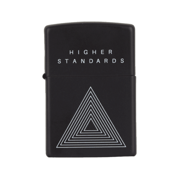 Higher Standards Zippo Lighter