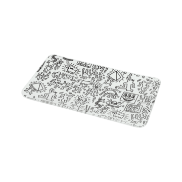 K.Haring Rolling Tray black and white
