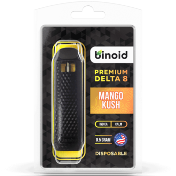 Binoid Delta 8 THC Disposable Vape mango kush 0.5gram