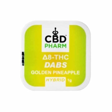 CBD Pharm Delta 8 Dabs golden pineapple