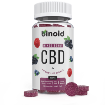 Binoid CBD Gummies – Mixed Berry