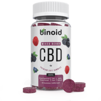 Binoid CBD Gummies - Bundle mixed berry