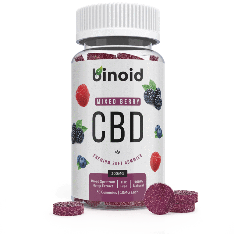 Binoid CBD Gummies - Bundle mixed berry