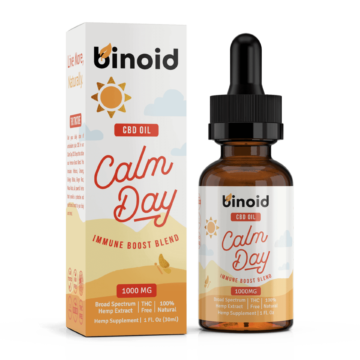Binoid Calm Day CBD Oil - Immune Boost calm day