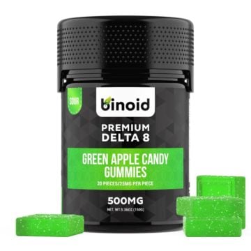 THC Green Gummies Delta 8