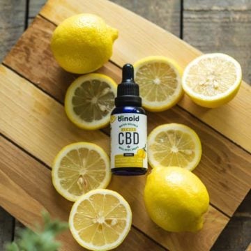 Binoid Water-Soluble CBD Drops - Lemon 500mg