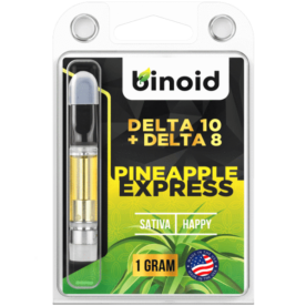 Binoid Delta 10 THC Vape Cartridge – Pineapple Express