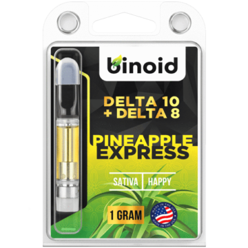 Binoid Delta 10 THC Vape Cartridge - Pineapple Express