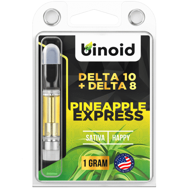 Binoid Delta 10+delta 8 THC Vape pineapple express 1gram