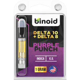 Binoid Delta 10 THC Vape Cartridge – Purple Punch