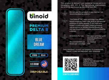 Binoid Delta 8 THC Disposable Vape #6