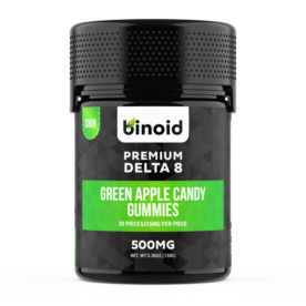Binoid Delta 8 THC Gummies – Green Apple Candy