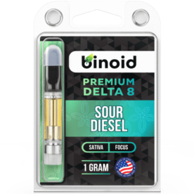 Binoid Delta 8 THC Vape Cartridge Sour Diesel