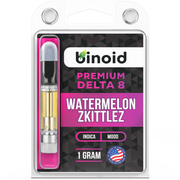 Binoid Delta 8 THC Vape Cartridge – Watermelon Zkittlez