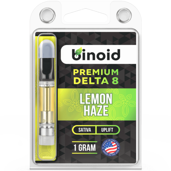 Binoid Delta 8 THC Vape Cartridge Lemon Haze 1 gram