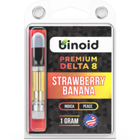 Binoid Delta 8 THC Vape Cartridge-Strawberry Banana