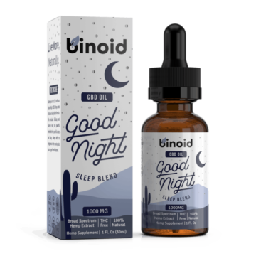 Binoid CBD Oil - Day & Night Bundle good night