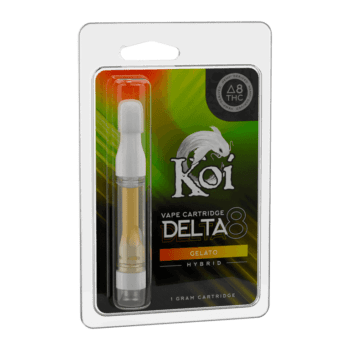 Koi Delta 8 THC Vape Cartridges gelato hybrid