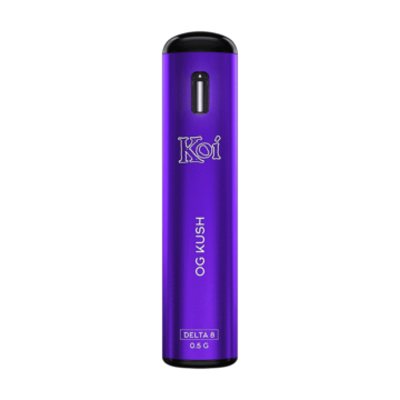 Koi Delta 8 THC Disposable Vapes blue color