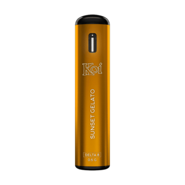 Koi Delta 8 THC Disposable Vapes amber 0.5g