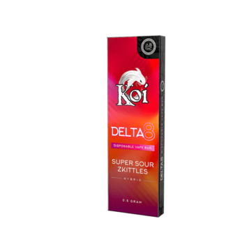 Koi Delta 8 THC Disposable Vapes super sour zkittles