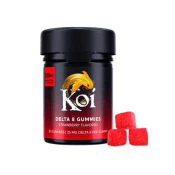 Koi Delta 8 Gummies: What to Know Before You Buy strawberry flavored