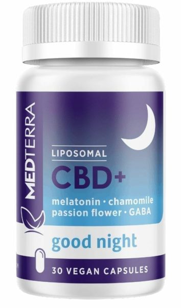 Medterra CBD Melatonin Sleep Tablets 750mg