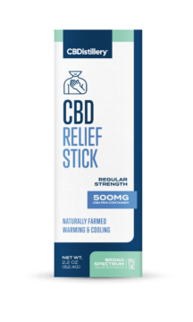 CBDistillery Topical CBDol Relief Stick 500mg #3