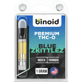 Binoid THC-O Blue Zkittlez Vape Cartridge