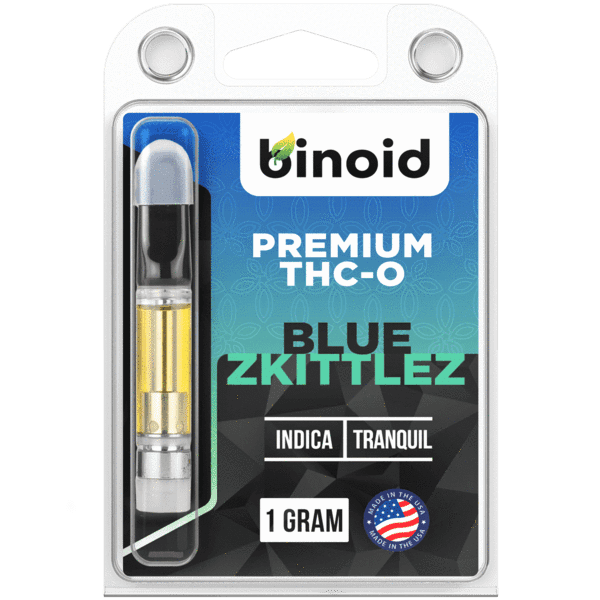 Binoid THC-O Vape Cartridge – Blue Zkittlez