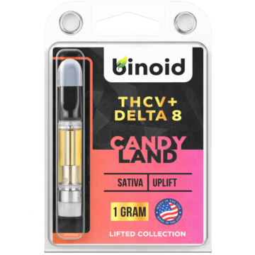 Binoid THCV + Delta 8 THC Vape Cartridge - Candyland 1 gram