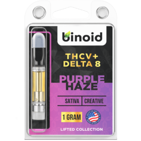 THCV + Delta 8 THC Vape Cartridge Purple Haze