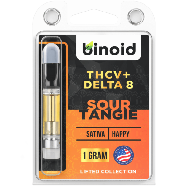 Binoid THCV + Delta 8 THC Vape Cartridge - Sour Tangie