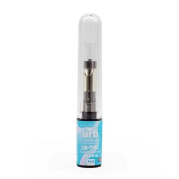 Urb Delta 8 THC Vape Cartridges blue zkittlez