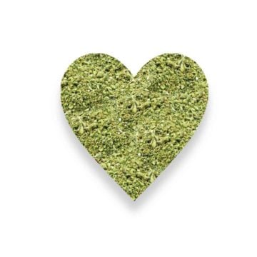 Weed Heart with Shake Weed