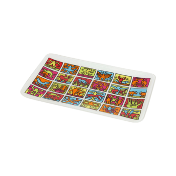 K.Haring Rolling Tray different images