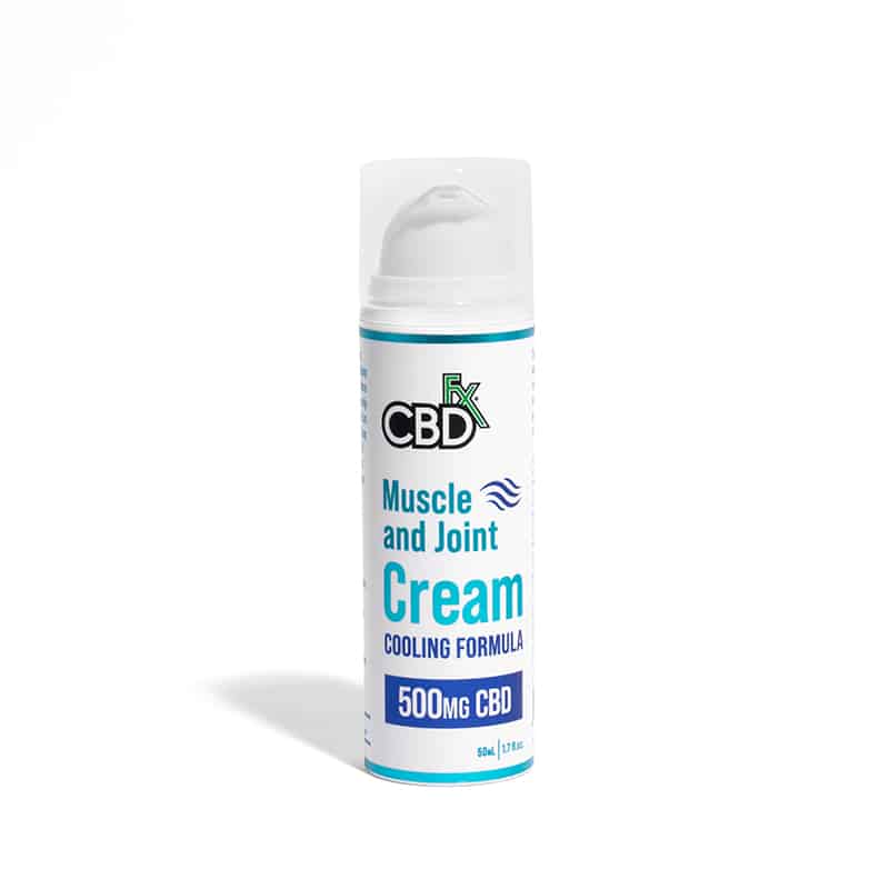 CBDfx CBD Muscle Joint Cream – 500mg bottle