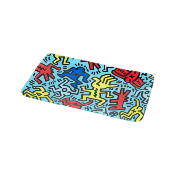 K.Haring Rolling Tray blue