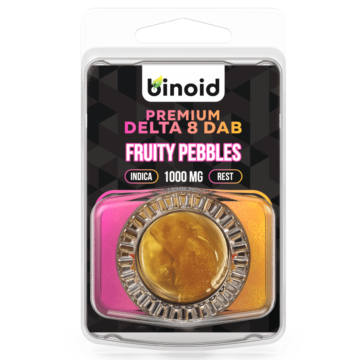 Binoid Delta 8 THC Wax Dabs fruity pebbles pack