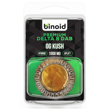 Binoid Delta 8 THC Wax Dabs og kush pack