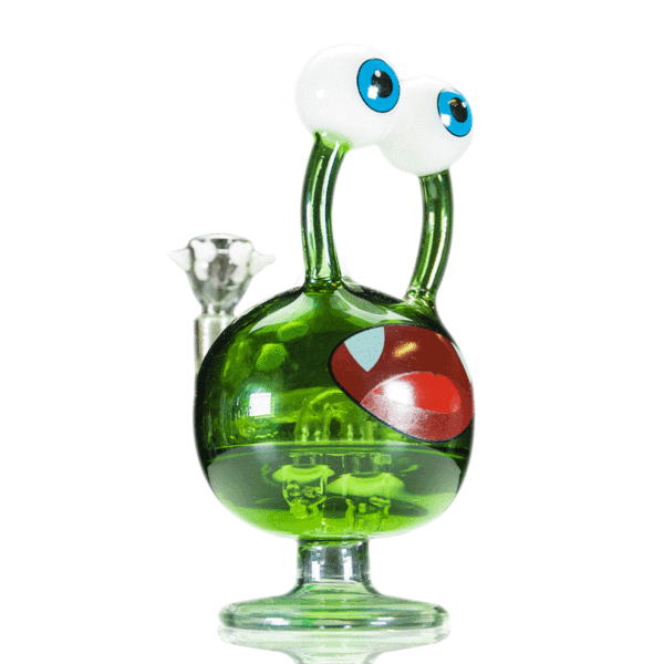 Hemper - Globegoblin Monster Glass Bubbler - 1 Count - (Available in Blue & Green)