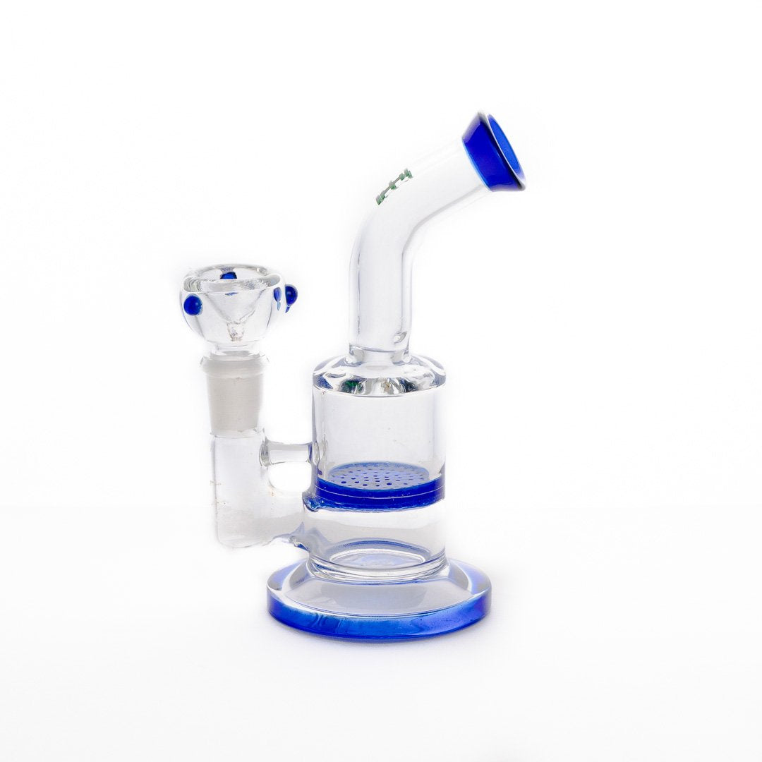 heavy duty honey comb glass bong - other side image