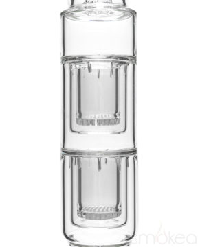 medicali glass straight ice bong with showerhead perc - 18 inch middle image