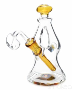 Pulsar 6.5" Dual Airflow Candy Rig - amber color