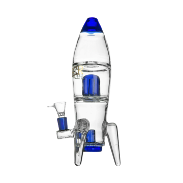 hemper rocket bong - blue other side image