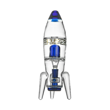 hemper rocket bong - blue front image