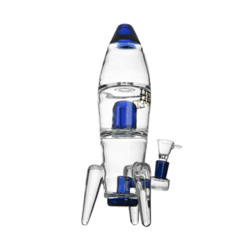 hemper rocket bong - blue side image