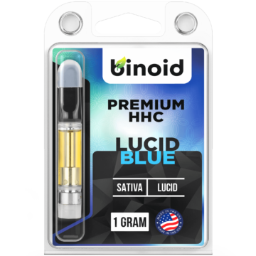 binoid HHC Vape Cartridge lucid blue sativa